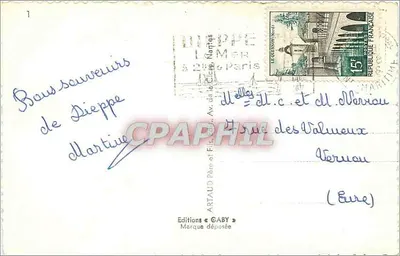 Dieppe — Pamiątka — Wydawnictwo Gaby — Rewers