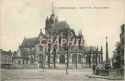La Ferté-Bernard — Igreja N.-D. — Vista geral