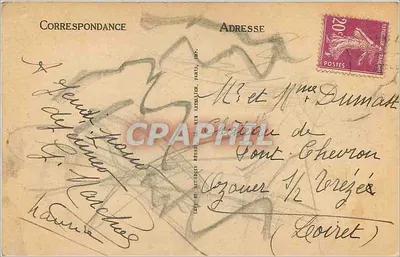 Vichy — Torre da Relógio — LL — Verso