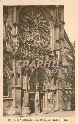 Les Andelys — O Portal da Igreja — LL. — n° 52