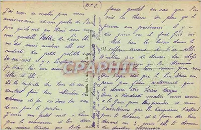 Royat-les-Bains — Katedra (styl romański) — Idéal, n°4215 — Rewers