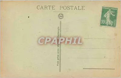 Reims (1918) — De Kathedraal — Gebouw getroffen door 1.700 projectielen van alle kalibers — OR — Achterkant
