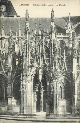 Louviers — A Igreja de Nossa Senhora — O Portal