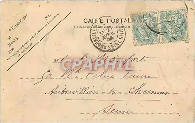 Lyon - Pont du Midi, Quai du Rhône — P. M. Lyon, n° 16 — Verso