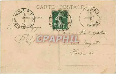 Dijon - Hotel de Ville (Stare Pałac Duków Burgundii) - L. V., édit. — Rewers