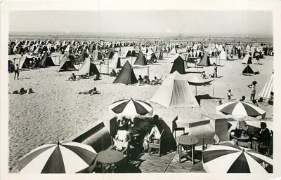 Le Touquet - Paris-Plage — Vista geral da Praia — C.A.P. (56)