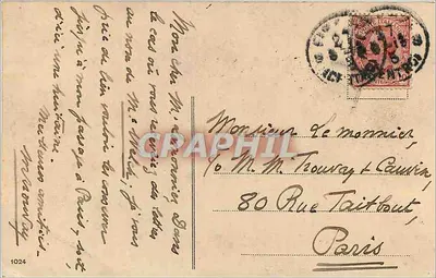 FIRENZE - Fasada katedry — wydawca nieznany, numer serii nieodczytelny — Rewers