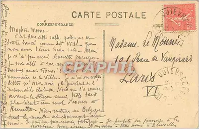 Douai - Hotel de Ville - Fachada Norte — E. Baron, fot. Douai — Verso