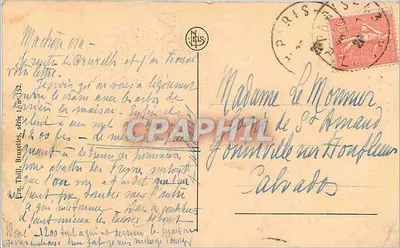 Bruksel-Laeken — Pomnik poświęcony nieznanemu francuskiemu żołnierzowi zginętemu na terenie belgijskim (w czasie wojny 1914-1918) — NELIS, seria 12 — Rewers