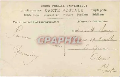 Ragazza con cesto di fiori — Buon compleanno — editore LUX, n° 538 — Verso
