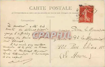 Paris — Museu de Cluny — P. Marmuse, Paris, n°711 — Verso