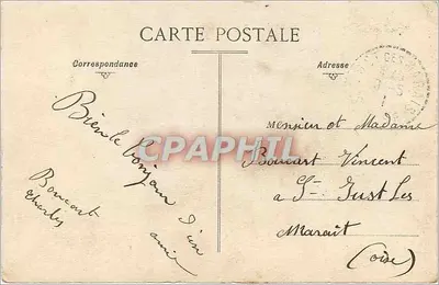 Épernay — Katedra Najświętszej Maryi Panny — J. Braqueuemart, lib.édit., Épernay — Rewers