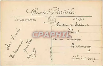 Le Tréport — A Igreja de São Jacó — LL. — n° 98 — Verso