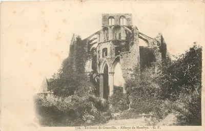 Ruínas da Abadia de Hambye — Entorno de Granville — G. F. n°732