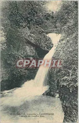 Cascata do Gouffre Bleu — Environs de Grenoble — SASSENAGE