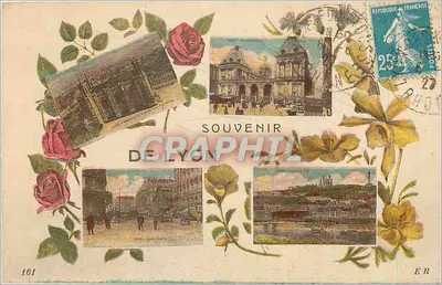 Lyon — Souvenir de Lyon — Éditeur Graphil, n° 161