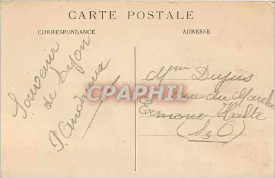 Lyon — Souvenir de Lyon — Éditeur Graphil, n° 161 — Verso