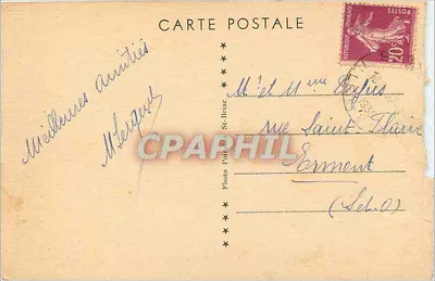 Saint-Briac — A Guarda Guérin — Editor não identificado, número de série não visível — Verso