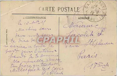 Bar-le-Duc — Wyższa Szkoła Dziewcząt i Pomnik Dzieci Mezury — LL — Rewers