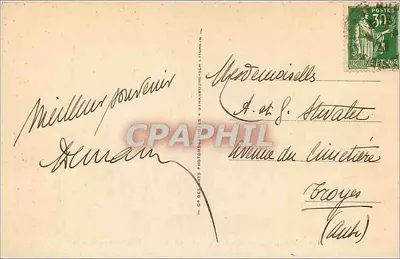 Morlaix — Rue du Mur e casa da Rainha-Anne — LL. — N° 165 — Verso