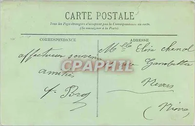 Vichy — A Fonte das Senhoras — LL. n°208 — Verso