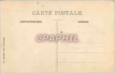 La Maledizione Paterna — opera di Greuze — edita dal Museo del Louvre — Verso