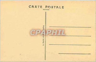 Em Morvan — Lago dos SETTONS — Os Rochos — A. Duciel, editor Saultien — Verso