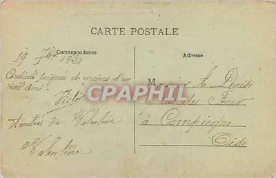 Paris — Square des Batignolles — As Cataratas — n°99 — Verso