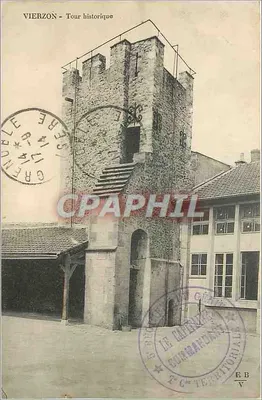VIERZON - Torre histórica — editor não visível, número de série não legível