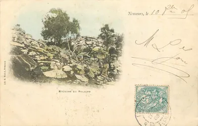Rochers de Poligny — Nemours — Lib. G. Mollit, Nemours