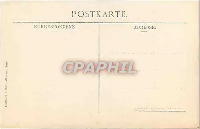 Rodzina Hansa Holbeina Młodszego — Publiczna kolekcja sztuki, Bazylea — wydano przez Lohndrock E. Schärer-Grunauer, Bazylea — Rewers