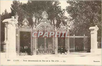 LYON — Porte Monumentale du Parc de la Tête d'Or — SELECTA 2666