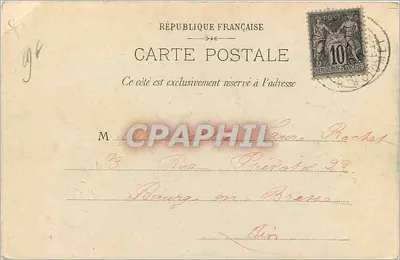Paris — O Conselho de Estado (Palácio-Royal) — editor CARA n°46 — Verso