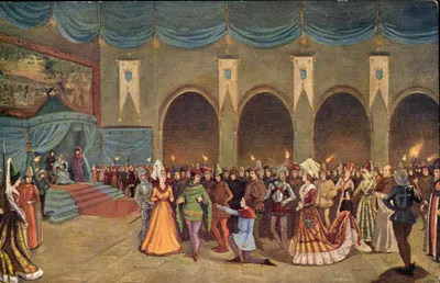 Joana d'Arc — Reconhecimento de Carlos VII — IMP. MOULLOT - MARSEILLE
