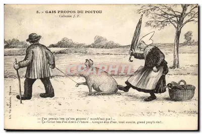 Gais Propos du Poitou — Coleção J. F. — Lib. Vve Dukaire, Thouars