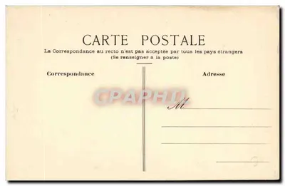Szklanka nad morzem — ilustracja w kolorze niebieskim — S. Duvor — Rewers