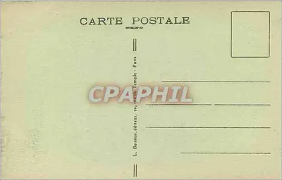 Arc de Triomphe du Carrousel — Paryż — wydawca L. Bosson, nr 62 — Rewers