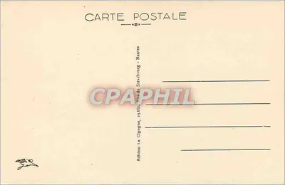 Le Croisic — A ponta do Croisic — Edição La Cigegne, Nantes — Verso