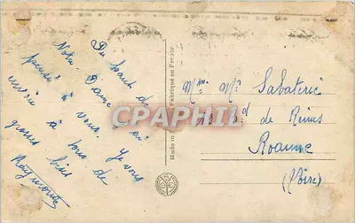 Paris — Notre-Dame — Éditeur inconnu, n° 82 — Verso
