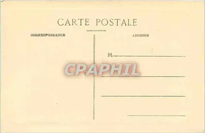 Miasto Carcassonne — Obrony Zamku — F. Roudiere, wydawca — Rewers