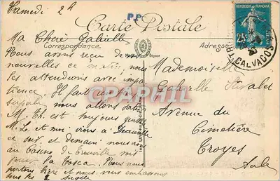 Trouville — Kasyno, wejście główne — LL — Rewers