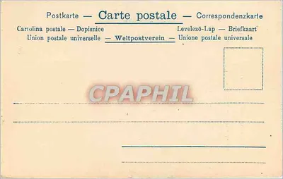 Fronteira perto do Donon — Vista sobre Raon-sur-Plaine e Raon-les-Eaux (França) — G. Sch., 1969 — Verso
