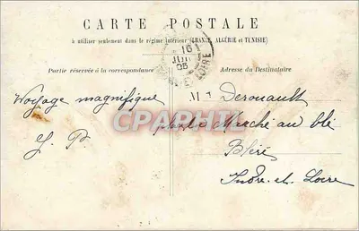 Widok na Wielki Pałac w Paryżu — H. L. — Rewers