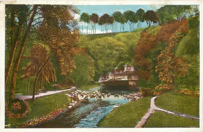 Fonte da Douix — Chatillon-sur-Seine (Côte-d'Or) — Carta postal