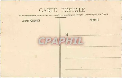 Paris - Lake of the Bois de Boulogne — Vintage Postcard n°259, anonymous publisher — Back