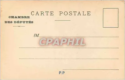 Démosthène przemawiającym do fal morza — Freska Eugène Delacroix — A. Fepper, wydawca, Garensa s.f.s. N° 19 — Rewers