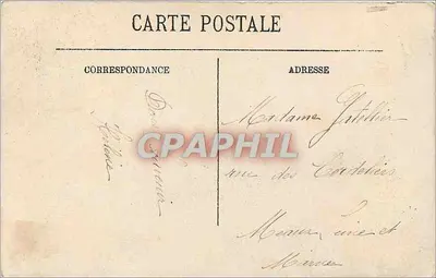 Pierrefonds — Zamek i Jezioro (strona zachodnia) — Wydawnictwo Favel — Rewers