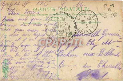 Chalon-sur-Saône — Zbiornik Kanału — E. LEANDRE, Wyd. Chalon-sur-Saône, n° 2966 — Rewers