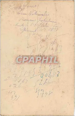Dziewczyna trzymająca bukiet róż — Szczęśliwy Nowy Rok 1935 — PEX 4935 — Rewers