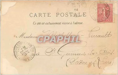 Zreconcylizowani — intymna scena — B. Sirven, Wyd. Edt. Toulouse, Paryż, S. 231 — Rewers